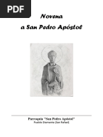 Novena A San Pedro Apóstol