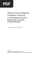 Bases - Inves - Cuali - Teoria Fundamentada - Strauss y Corbin