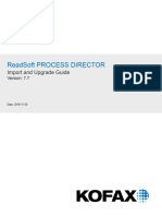 PROCESS DIRECTOR Import Guide 7.7.x