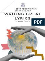 E Book The 5 Best Songwriting Exercises For