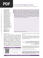 Assessment of Bone Loss Around Dental Implant In.109