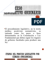 El Proceso Legislativo Ordinario. José Alberto Lopéz Damián