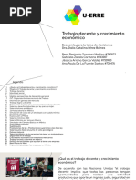 Trabajo Decente y Crecimiento Económico