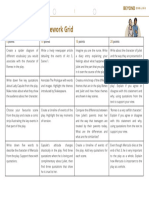 Romeo and Juliet Homework Grid