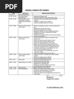 Jadwal Harian SPS Cerdas