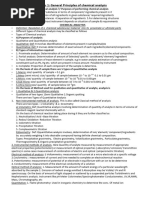 Chemical Analysis