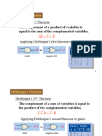 Lecture 4 DLD Boolean Functions Switching Algebra and Logic Gates1