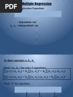 Regression Multiple