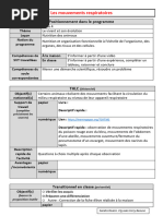 5eme THLC Les Mouvements Respiratoires Cycle 4