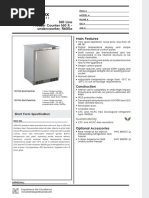 727793-727792 - Freezer Counter 160 LT - Undercounter