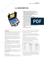 Mjolner200.PDF Micro Ohmimetro Marca Megger