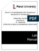 Operating Systems Lab Manual