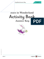 Alice in Wonderland Activity Answer Key LADYBIRD READERS LEVEL 4