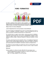 Foro Formativo