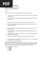 POST TEST CHAPTER 1-3 - Enrichment Exercie For KB Manajemen