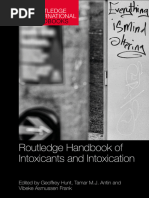 Intoxicant and Intoxication Routledge Handbook