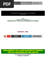 Semana 15 Clasificacion Tierras Capacidad de Uso Mayor