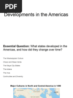 Developments in The Americas Supplemental