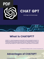 Advantages and Disadvantages of CHATGPT