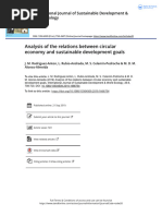 Rodirguez-Anton. Analysis of The Relations Between Circular Economy and Sustainable Development Goals