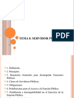 Tema 8 Servidor Público