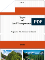 Module 7a Types of Land Transportation