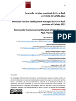 Estrategias Del Desarrollo Turístico Municipal de Cerro Azul