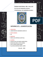 Informe N°2 - Humidificación