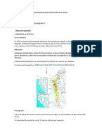 Características Hidraulicas de Las Obras Hidraulicas de Ica