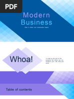 Modern Business