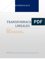 Transformaciones Lineales