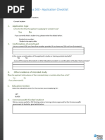 Student Visa 500 Application Form