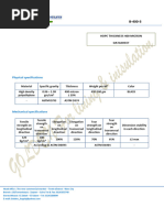 data sheet لمشمع 400 ميكرون