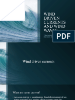 Wind Driven Currents