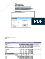 Annual Operating Benefit Template