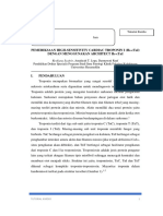 Pemeriksaan Hs-cTnI Dengan Menggunakan Architect High Sensitive Troponin I