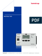 MULTICAL 603 - Installation and User Guide - Român