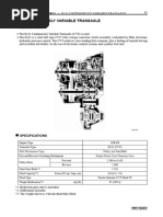 K111 Continuously Variable Transaxle: Description