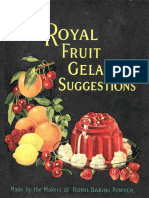 Royal Fruit Gelatin Suggestions: Made by The Makers of Royal Baking Powder