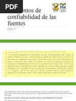 UNIDAD 6 Elementos de Confiabilidad de Las Fuentes Tema 6