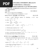 B.sc. IV Semester Nep DSC M.Q.P.