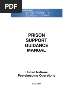 UN Prison Support Guidance Manual