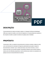 Tema 1 - Conceitos Básicos de Modelagem de Sistemas