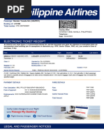 Electronic Ticket Receipt 04FEB For TERESITA MANALAC