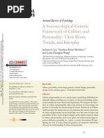 Socioecological-Genetic Framework of Personality