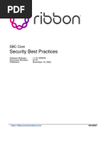 550-08627 07.01 SBC Core 11.01.00R000 Security Best Practices