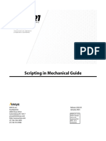 Ansys Scripting in Mechanical Guide