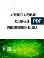 Módulo 4. Rutinas de Pensamiento