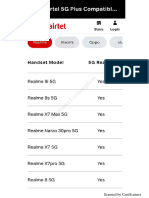 5G Handset Support List