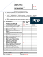 Programa General de Auditoría